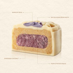 Maruchi Mooncake - Sweet Potato with Salted Coconut
